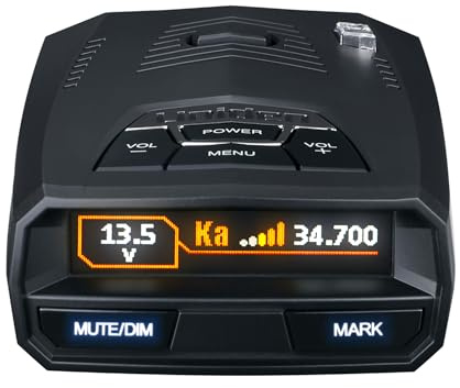 Uniden R4W (new Model) Extreme Long-Range Laser/Radar Detector, Record Shattering Performance, 360° Awareness, Built-in GPS, Wi-Fi, Bluetooth, Voice Alerts, Red Light & Speed Cameras, R/TACH App