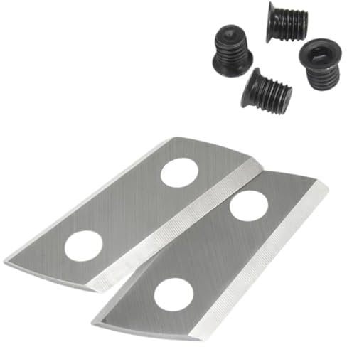 Ajhui 6Pcs Garden Shredder Blade Replacement Chipper Knive Compatible With Einhell BR-MH 2440 GC-KS 2540 GH-KS 2440 HMH-E 2440
