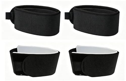 USHXVG 4 Ski Fixed Straps, Adjustable Length, Stable Binding, Wear-Resistant And Durable, Easy To Store And Carry, Suitable For Ski Equipment.