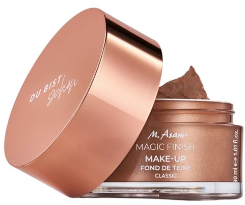 M. Asam Magic Finish Make-up Mousse Classic Special Edition (30ml) | 4-in-1 Primer, Make up, Puder & Concealer, Kaschiert, Gleicht aus, Verschönert & Perfektioniert, Für helle bis mittlere Haut