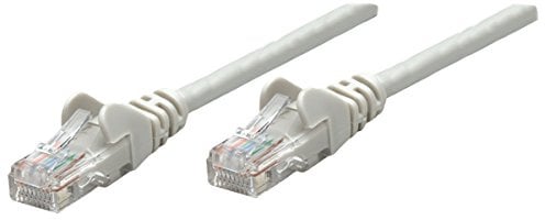 Intellinet Network Patch Cable, Cat6A, 20m, Grey, Copper, S/FTP, LSOH / LSZH, PVC, RJ45, Gold Plated Contacts, Snagless, Booted, Polybag