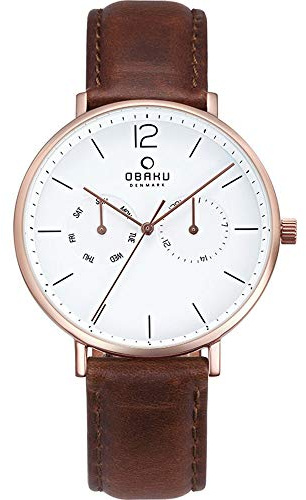 Obaku V182GMVWRN Herren Armbanduhr