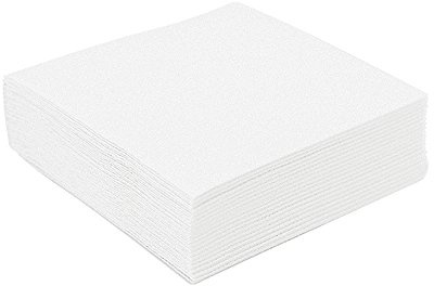 Servietten Ecolabel 2-Lagig 18 G/M2 39X39 Cm Weiss Papiertuch - 1600 Un.