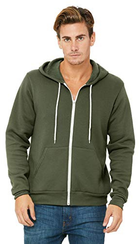 Bella + Canvas. Military Green. M. 3739. 00884913637894