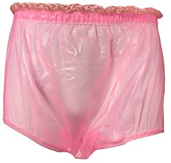 Haian ABDL Slip-On-Board-Slip aus Kunststoff, mit Verriegelung, Größe XXL, Rosa transparent