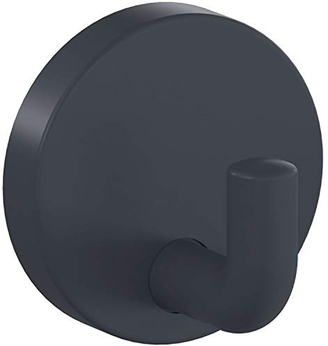 HEWI 477.90B010 92 Mantelhaken 477.90.010 Höhe 50 mm, Tiefe 45 mm, Polyamid, Farbe: Anthrazit Matt