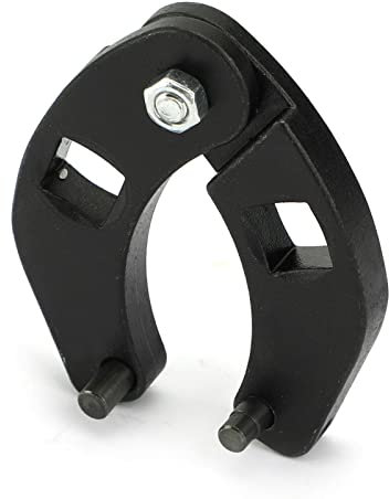 jackfru Fully Adjustable Gland Nut Wrench, 7463 Spanner Tool, Small Pin Spanner Tools fits 1 to 3-3/4 Nuts for Hydraulic Cylinders and Most Farm and Construction Equipment