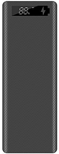 Nicfaky Ricarica rapida 10X18650 Power Bank Case Dual USB Carica QC 3.0 18650 Portabatteria Scatola di ricarica