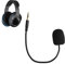kwmobile Microfono Ricambio Cuffie Gaming Compatibile con Turtle Beach Stealth 400 / 420x / 450/520 / Recon 50x / 50p / 60p Cuffie - Jack 3,5mm - Cavo - Nero
