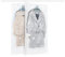 Bolsas colgantes de almacenamiento al vacío, 2 bolsas de vacío para ropa, trajes, vestidos, abrigos o chaquetas, organizador de armario transparente y reutilizable