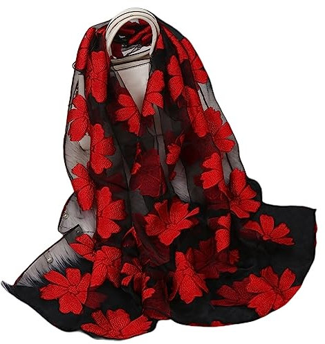 MAIRY Halstuch Damen Stola Damen Festlich für Braut Brautjungfer Lang Stola Schal Elegant für Hochzeit Abendklei Brautkleider Abendparty Formale Party DE180164