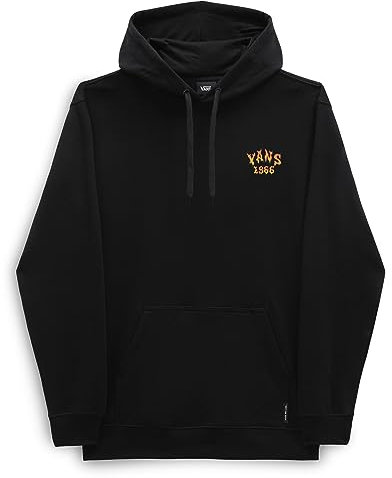 Vans Reap The World Hoodie, Felpa con Cappuccio Uomo, Black,