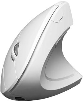 SUBBLIM Ratón Vertical Ergo Dual Batería Blanco