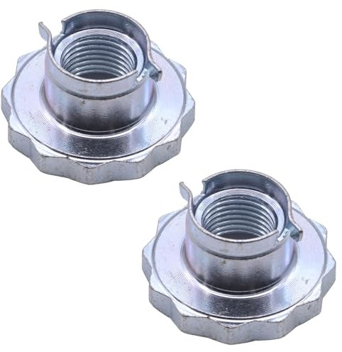 2X M16x1,5mm Vordere Antriebswelle Achsmutter vorn für VW Polo 9N 6R Fox für SKODA Fabia Rapid Roomster für AUDI A1 A2 für SEAT Arona Cordoba Ibiza Toledo 6Q0407396C