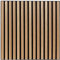 Atmosphera Créateur d'intérieur - Panneau Décoratif Tasseaux Bois Colva - 60x60cm - Effet Chêne Clair - Réduction du Bruit - Entrée, Chambre, Salon