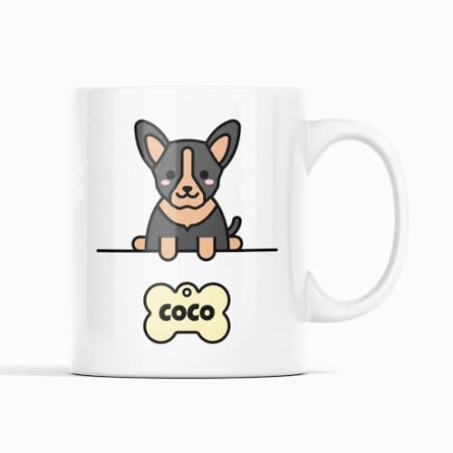 Taza Mascota Perro Gato Personalizada Nombre cerámica regalos originales regalo Original