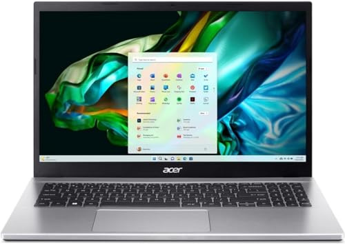 Acer Aspire 3 15 2023 Laptop / 15.6 60hertz / 8 Core AMD Ryzen 7 5700U AMD Radeon Graphics / 16GB DDR4 1TB NVMe SSD M.2 / Wi-Fi 6 / Win11H / Pure Silver / 32GB USB