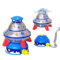 Sprinkler Rocket Launcher Outdoor Water Toys for Kids, Rocket Design Water Powered Liftoff 9-16ft & Spin, Summer Garden Lawn Toys & Birthday Gift for Girls Boys