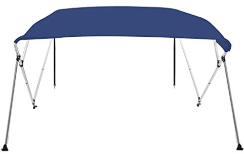 Emmtore Toldo Bimini de 4 Arcos Azul 243x210x137 cm