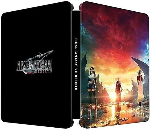 Steelbook für Final Fantasy VII 7 Rebirth (ohne Spiel) Limitierte Auflage - perfekt für Sammler oder als Geschenk