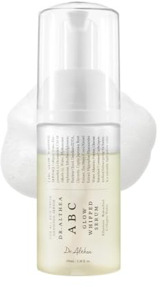 Dr.Althea ABC Glow Whipped Serum, Korean Vegan Skin Care, 100ml | Bubble Toner with Collagen, Vitamin Tea Water, Bakuchiol for Instant Hydration, Makeup Ready Moisturizer for All Skin Types