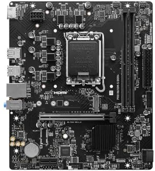 motherboard Fit For MSI PRO H610M-S DDR4 INTEL H610 LGA 1700 64GBM.2 Supporto MATX I9-14900F I9-13900F I7-13700F I3-12100 I9-12900 CPU