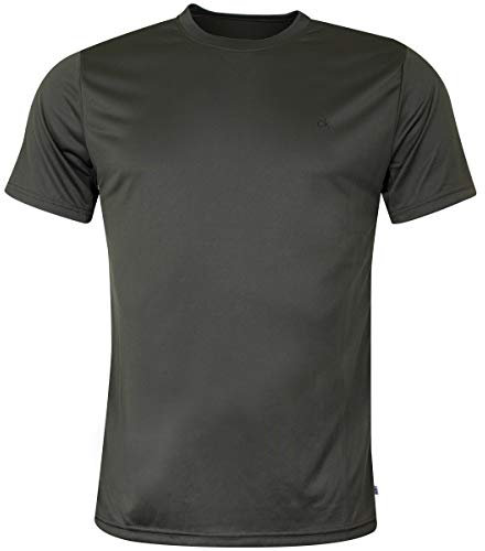 Calvin Klein Mens Harlem T-Shirt - Khaki - L
