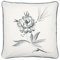 GreenGate Cushion Cover Aslaug White w. emb 40x40cm
