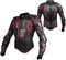 POUR Motorradrennen Anti-Fall-Rüstungskleidung Motorrad-Körperschutz-Rüstung Schutzjacke Zum Schutz Der Brustwirbelsäule, Sicherheitsschutzkleidung Für Outdoor-Sportarten,Rot,XL,Friendly321