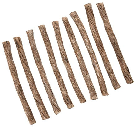 Angoily 20stücke Outdoor Feueranzünder Hanfseil Mit Bienenwachs Für Grillen Picknick Und Camping Tragbar Kompakt Und Windbeständig Für Feuermachen Im Freien