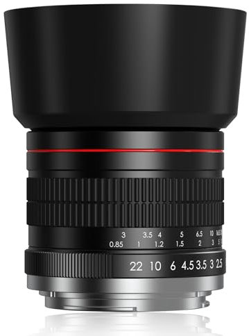 BENOISON E Mount Lens for Sony - 85mm f1.8 Manual Focus Portrait Lens for Sony A7R A7S A7 A6500 A6400 A6300 A6000 A5100 A5000 NEX-7 NEX-6 NEX-5T NEX-5R etc