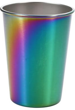 ulafbwur Taza de café personalizada de 350 ml Taza de café antideslizante Proceso de dibujo de anillo inferior de una sola capa - vaso escaldado de acero inoxidable de grado alimenticio Taza de agua