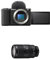 Sony Alpha ZV-E10 II Spiegellose APS-C-Videokamera (4K60p Video, 4:2:2 10-Bit Aufnahmen, 26 MP, fortschrittliche Digitale Stabilisierung, Echtzeit Autofokus) + 70350G