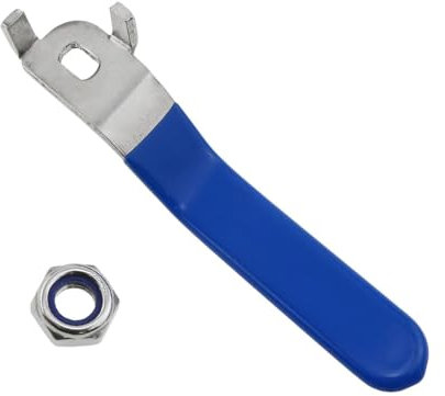 Manija de palanca, 93 mm de longitud, mango de válvula de repuesto para grifo de cuarto de vuelta, mango de válvula de cierre para jardín, cocina y baño