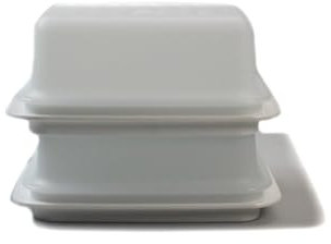TUPPERWARE Butterdose Butterschatz weiß (2)