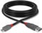 Lindy 2 m Anthra Line USB 2.0 Type A to Micro-B Cable - Black