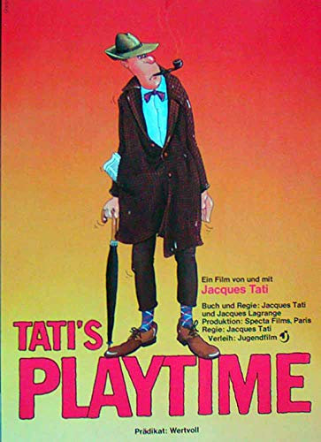 Tati's Playtime - Jacques Tati - Filmposter A3 29x42cm gerollt