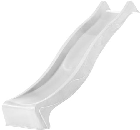AXI Sky230 Toboggan à Eau en Blanc - 228 cm | Élément complémentaire pour Aire de Jeux/Maison de Jeu Enfant | Toboggan pour Hauteur de Estrade 120 cm