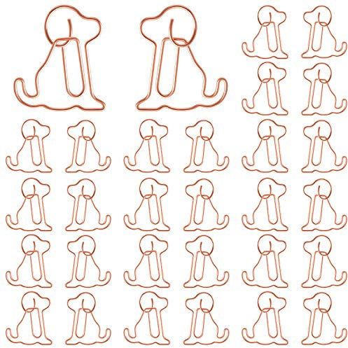 50 Pcs Hund Büroklammern Cartoon Lesezeichen Büroklammern Metall Büroklammern Deko Büroklammern Hünd Lesezeichen Büroklammern für Büro Schule Hause Notebook Poster Foto Schreibwaren & Bürobedarf