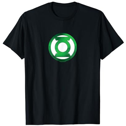 Green Lantern Green Chrome Logo Camiseta