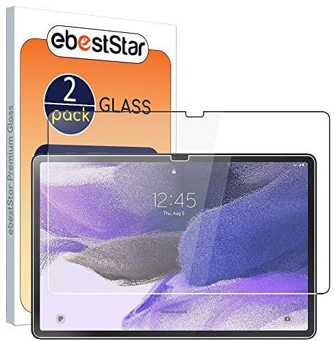 ebestStar - Verre Trempé x2 pour Samsung Galaxy Tab S7 FE T730, 5G T736B, Vitre Protection, Film Anti Casse, Anti Rayures, Sans bulles