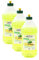 MAURY'S SET 3 CONFEZIONI DI DETERSIVO CONCENTRATO PER PIATTI IN FORMATO DA 2 LITRI (Limone e Zenzero)