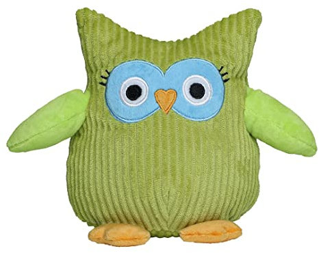 Minifeet Eule Lisann grün - Kuscheltier Plüschtier Stofftier Spielzeug - kuschelig weich - Geschenk für Baby Kinder Freunde Schulstart Einschulung | Höhe: 20 cm