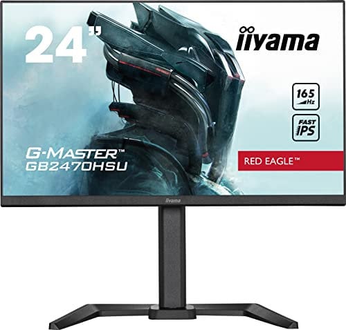 iiyama G-Master GB2470HSU-B5 Red Eagle 23.8 LED IPS FullHD 165Hz FreeSync Premium