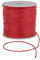 1mm Waxed Cord for Bracelet and Necklace Making - Durable Macrame Cord, Scoobies Strings, and Leather Necklace Cord - Perfect Bracelet String for Beads and Friendship Bracelets String - (Red,5m)