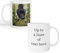 Personalised Mug Text Photo Printed Collage Design Logo Customised Gift Cup 11oz Various Options Mothers Fathers Day Coffee Cup Kitchenware. Personalised photo mug (One side image one side text)