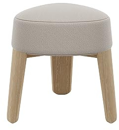 blomus Hocker -KUON- Sitzhocker aus Filz und Eiche 45x47cm (Desert Oak)