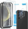 GEEMEE 2+2 Pezzi Pellicola Vetro Temperato per Samsung Galaxy S24, Pellicola Protettiva+Pellicola Fotocamera, HD Durezza 9H Anti Graffi Anti-Impronte Protettiva Protezione Schermo per Galaxy S24