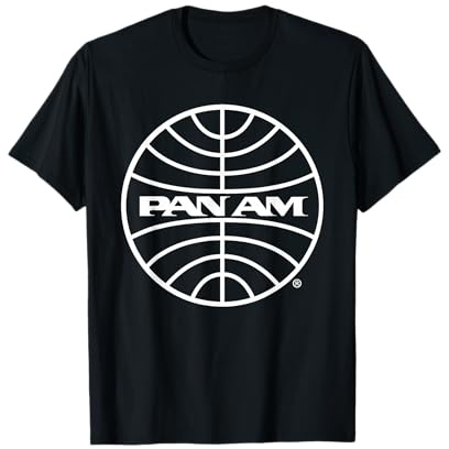 Pan Am Classic White Logo T-Shirt