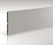 AERREGI ZOCCOLO INOX PER CUCINA BATTISCOPA ALTEZZA 10, 12 E 15 CENTIMETRI | ZOCCOLO IN PVC COLORE INOX LUNGHEZZA 200cm | PRODOTTO MADE IN ITALY DI ALTA QUALITA' (1, Inox, H100 mm)